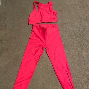 Heroine sport red set